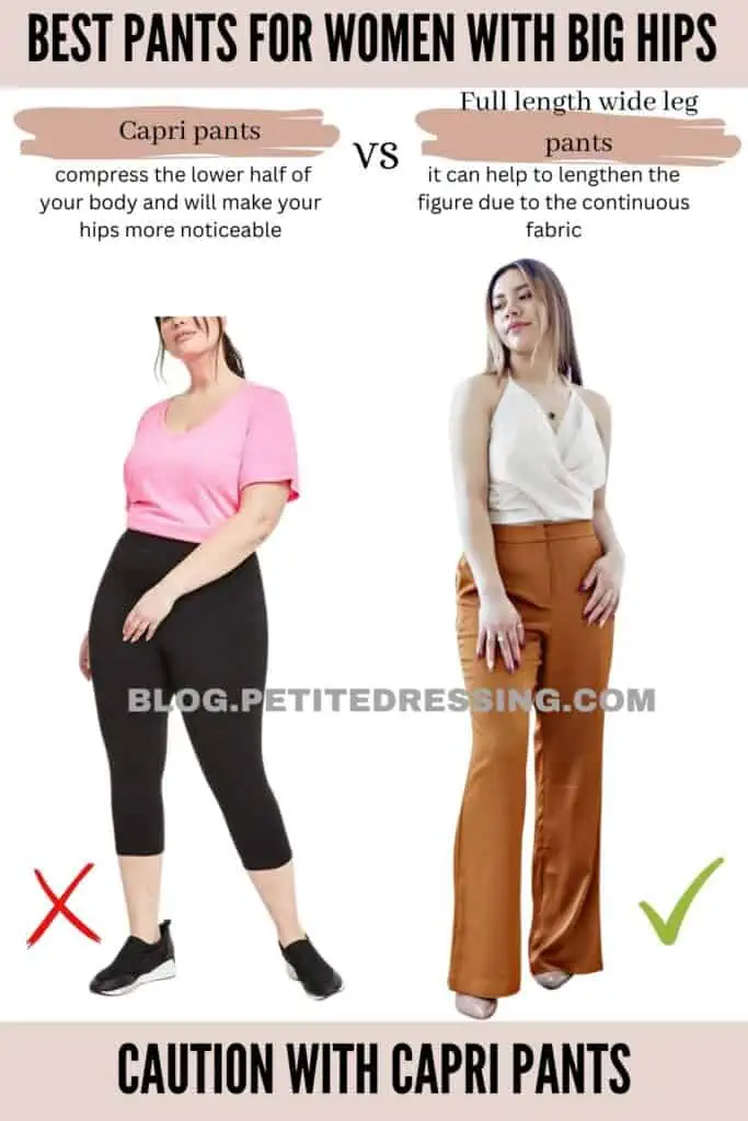 The Complete Pants Guide for Women With Big Hips - Petite Dressing