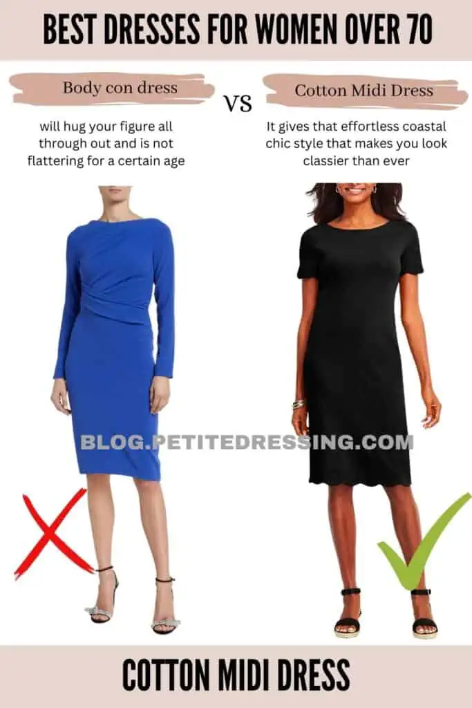 The Complete Dresses Guide for Women over 70 - Petite Dressing