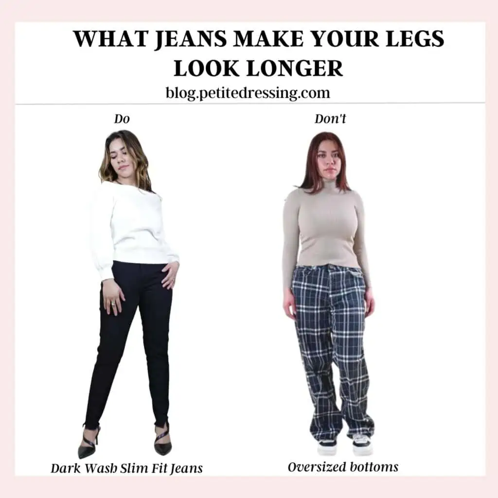 What Jeans Make Your Legs Look Longer - Petite Dressing