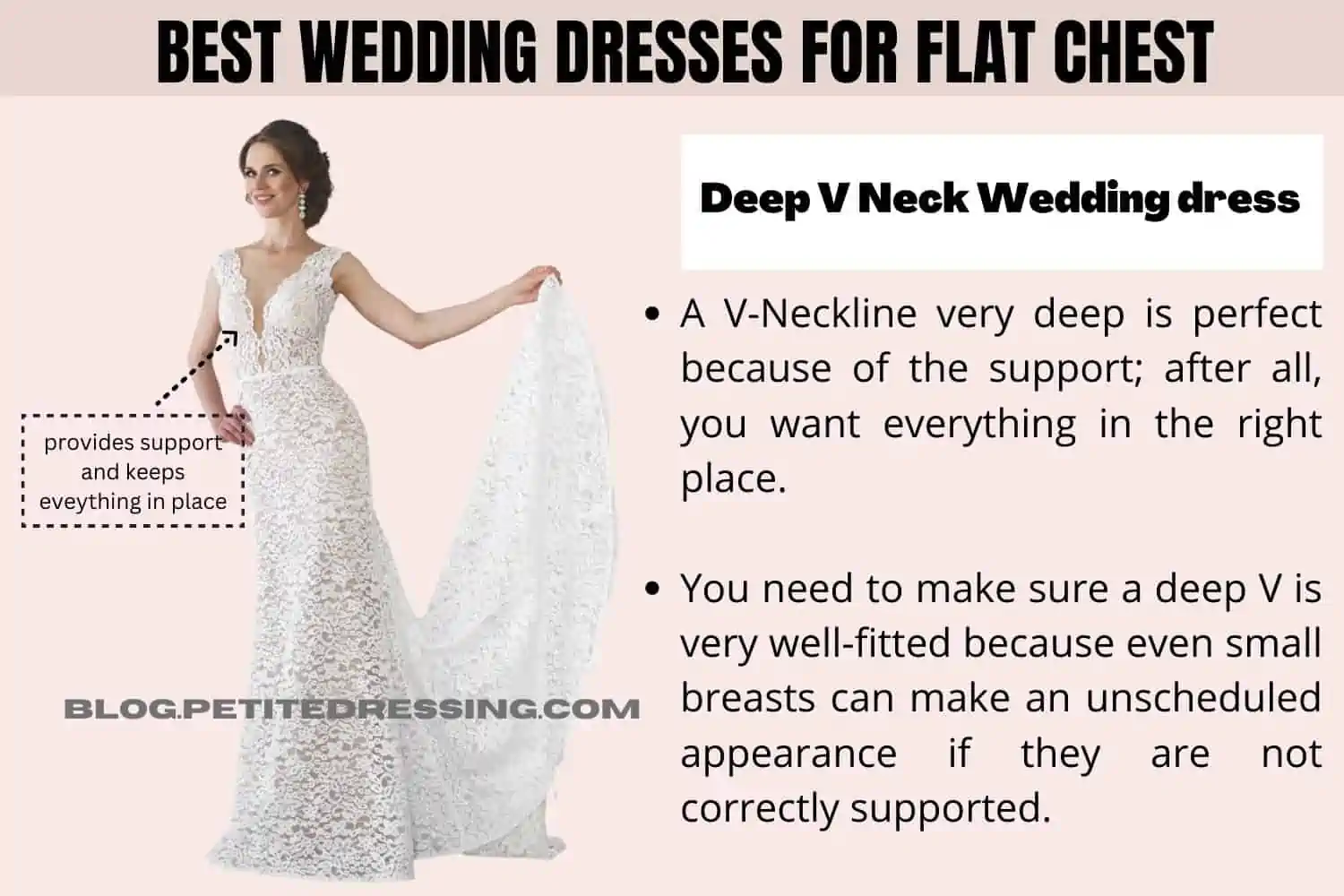 Best dress neckline for small outlet bust