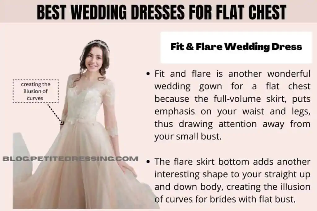 Fit and Flare Wedding Dress