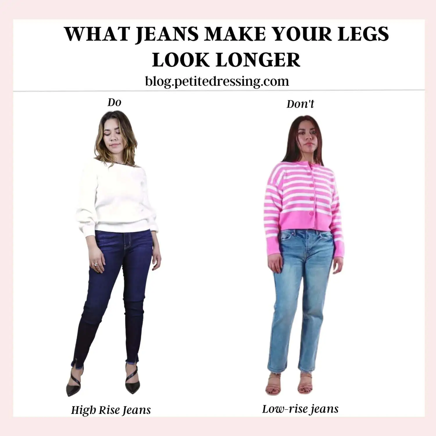 What Jeans Will Make Your Legs Look Longer and Thinner?