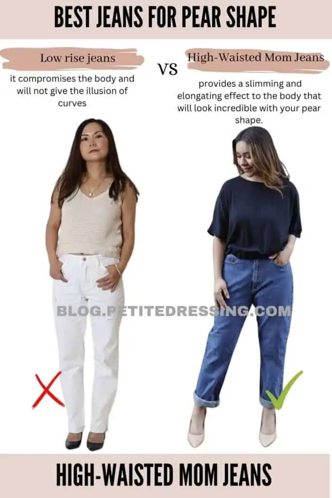 The Complete Jeans Guide for Pear Shape - Petite Dressing