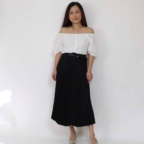 High-waist skirt