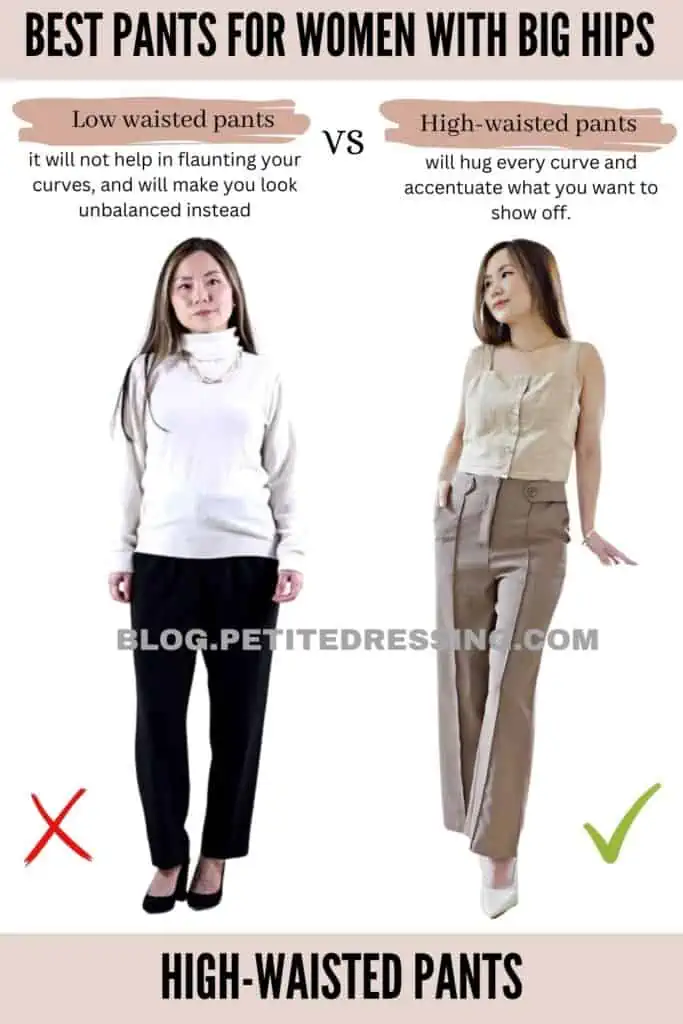 The Complete Pants Guide for Women With Big Hips - Petite Dressing