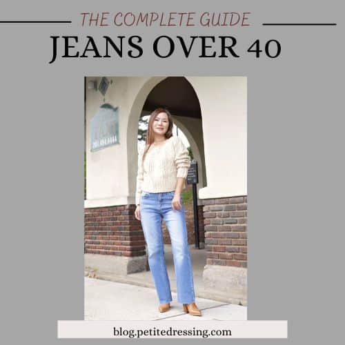 what jeans look good on women over 40