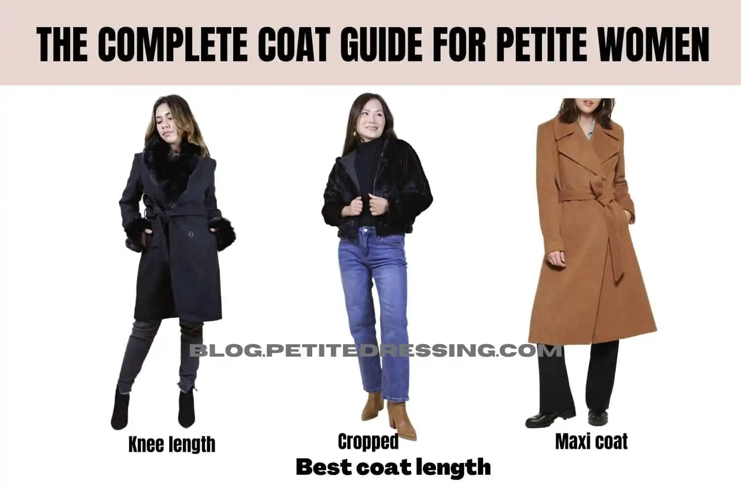 Coats for best sale short people