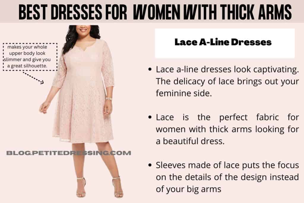 Lace A-Line Dresses