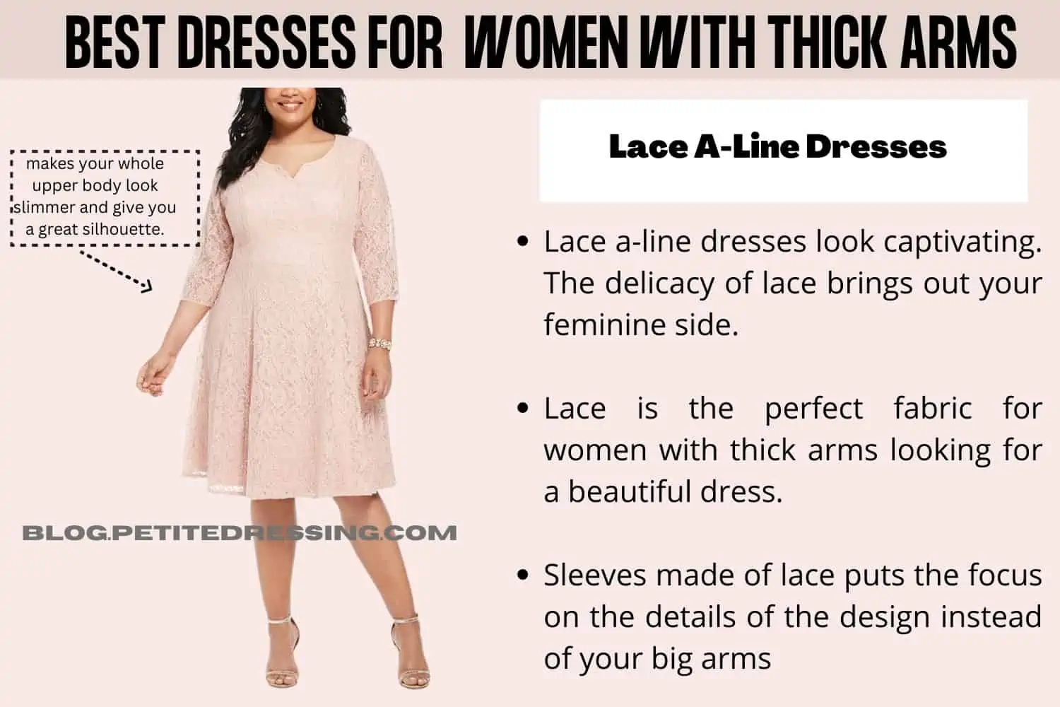 Dresses for fat arms and clearance stomach