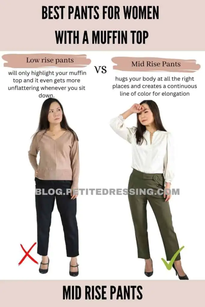 Mid Rise Pants-1