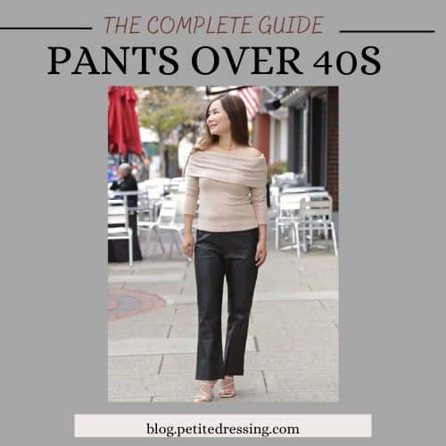 what pants look good on women over 40s