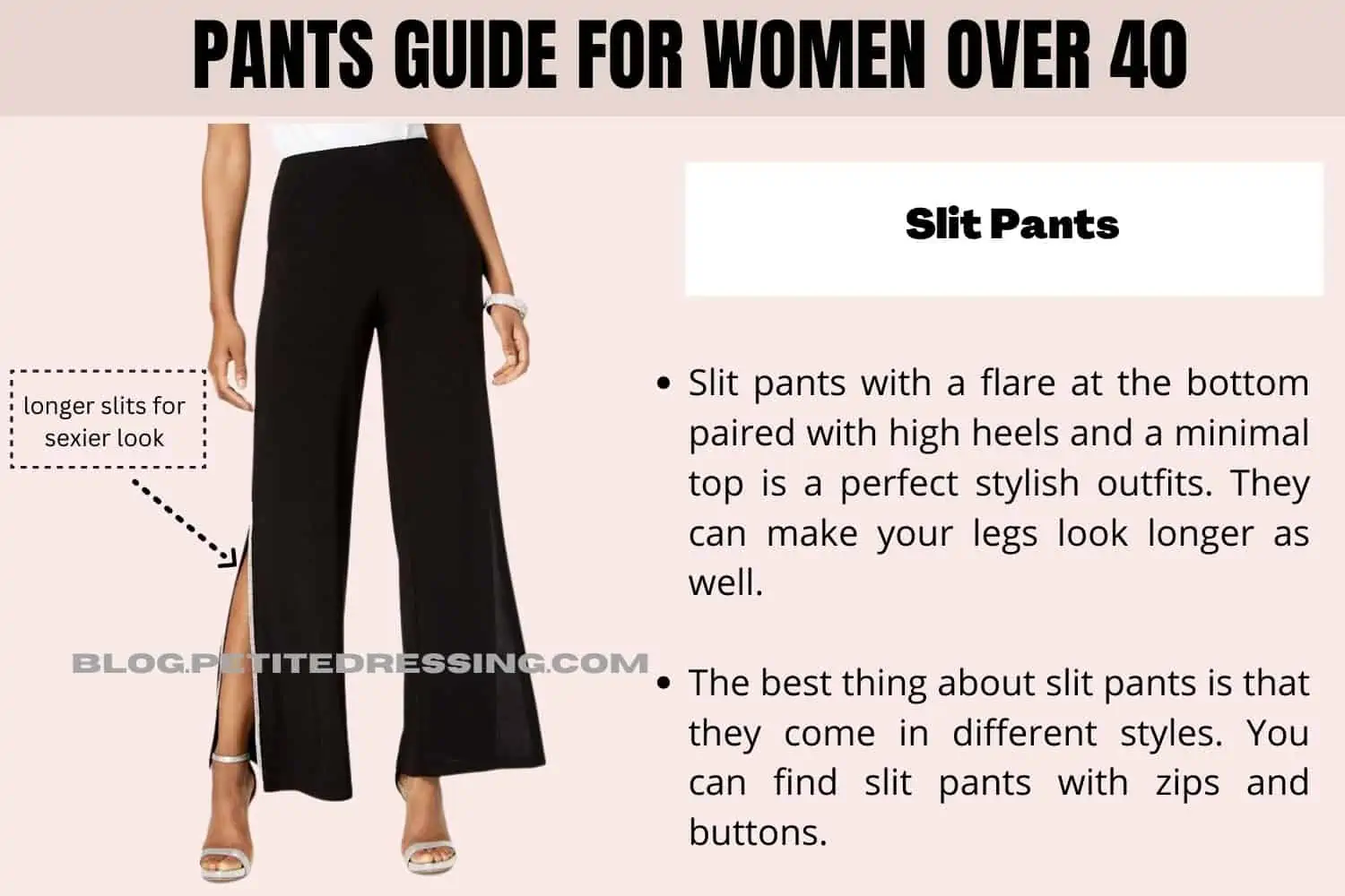 The Complete Pants Guide For Women Over 40 - Petite Dressing