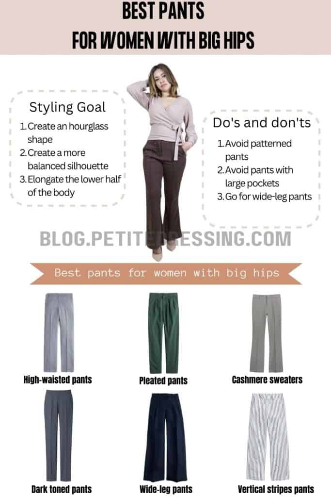 Pants Guide for Women With Big Hips