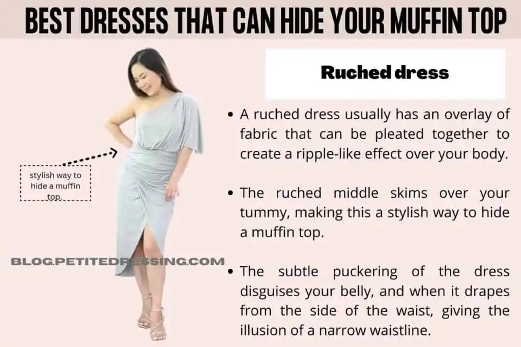 Ruched dress