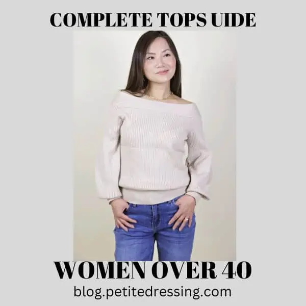 what tops are good for women over 40