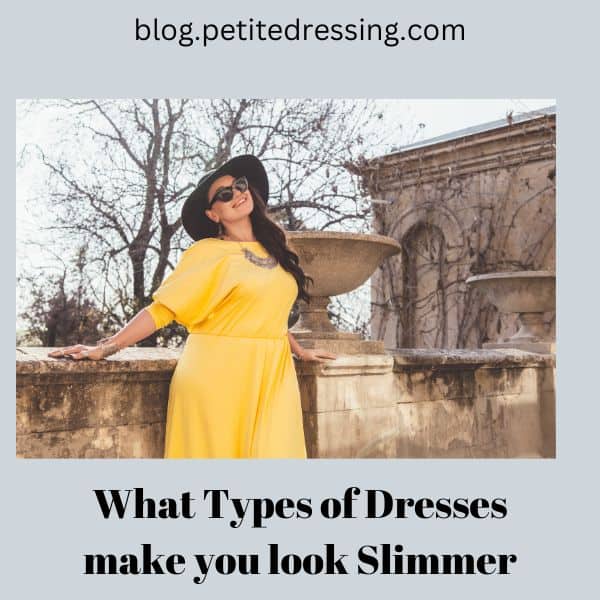 what style dresses make you look slimmer