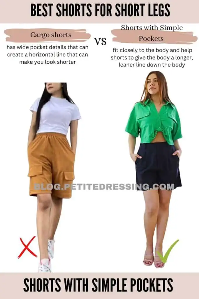 Shorts with Simple Pockets