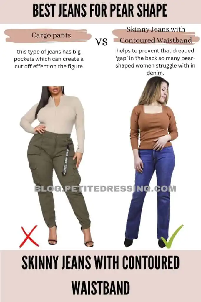 The Complete Jeans Guide for Pear Shape - Petite Dressing