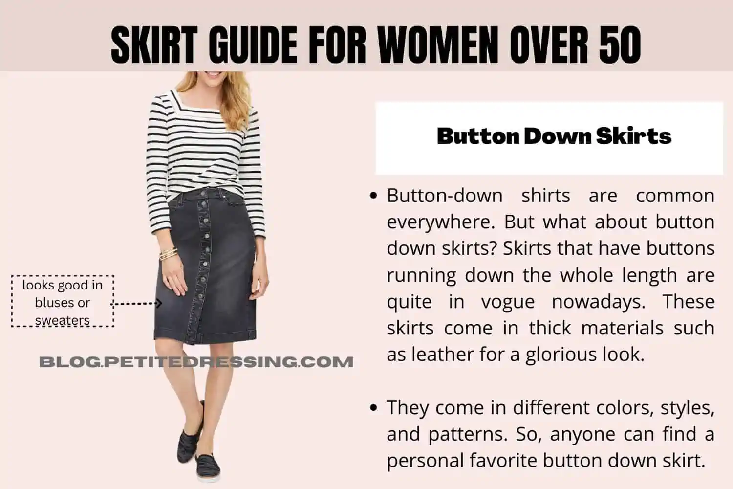 Button down skirt on sale problem