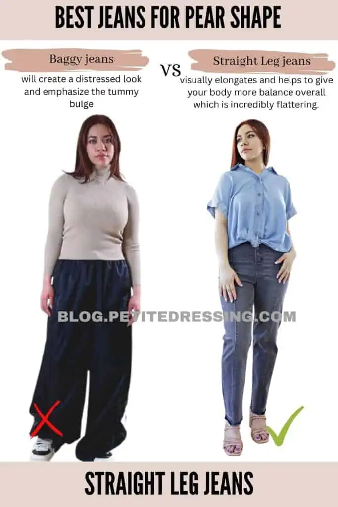 The Complete Jeans Guide for Pear Shape - Petite Dressing