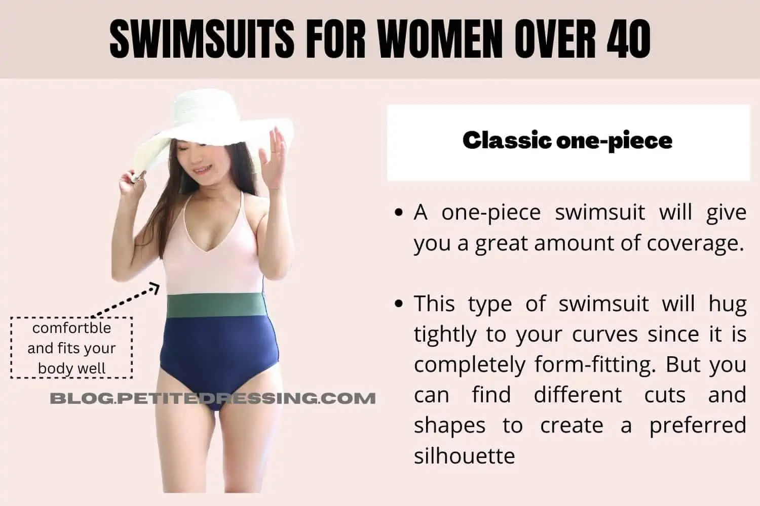 Swimsuits for Women Over 40 - Petite Dressing