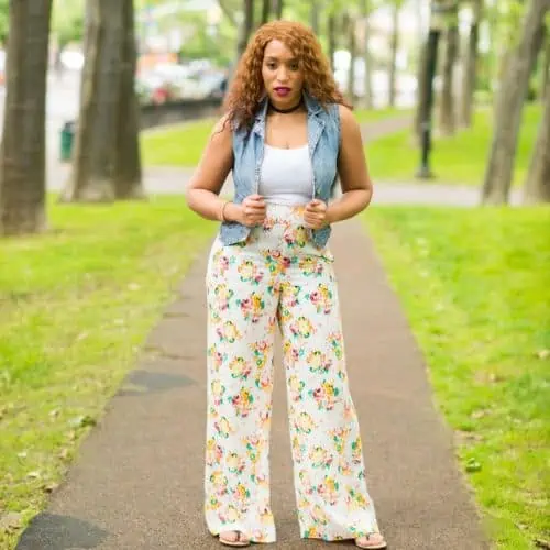 How to Wear Printed Pants Like a 40+ Blogger  Printed pants outfits, Patterned  pants outfit, Pants outfit work