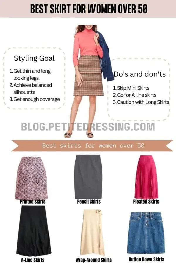 The Complete Skirt Guide For Women Over 50
