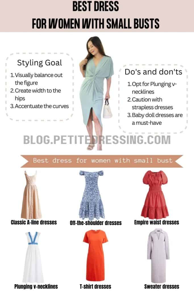 The Dress Guide for Women With Small Busts-1