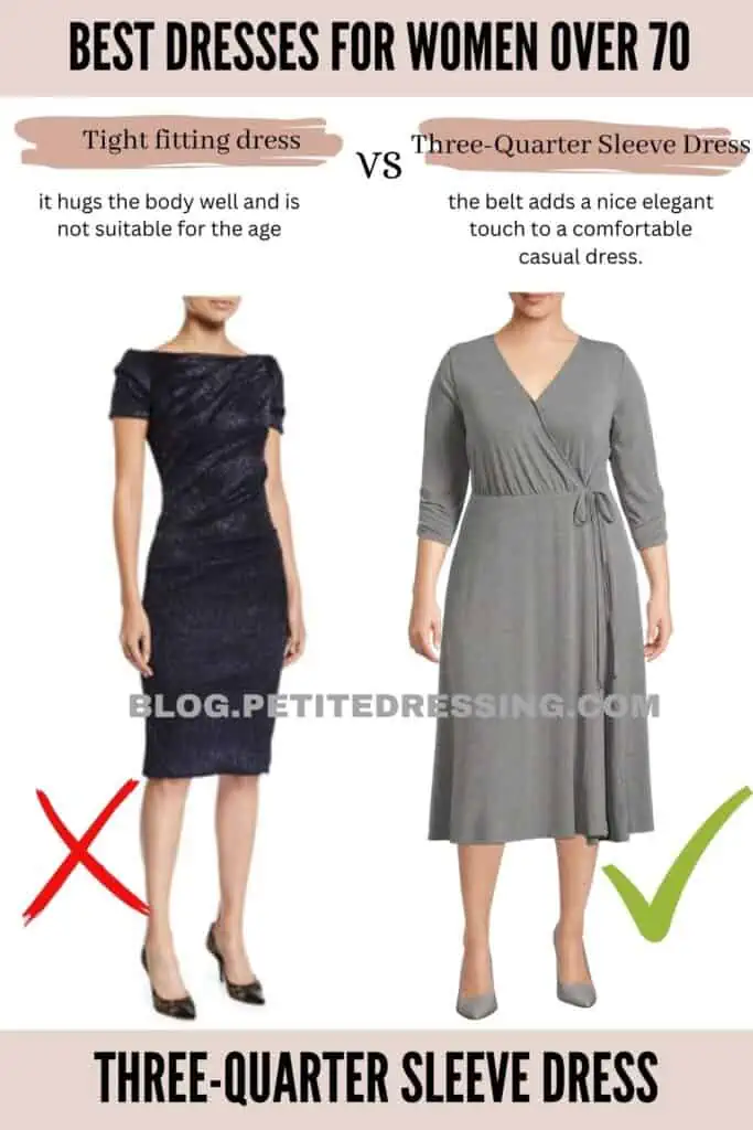 Cocktail dresses for shop women over 70