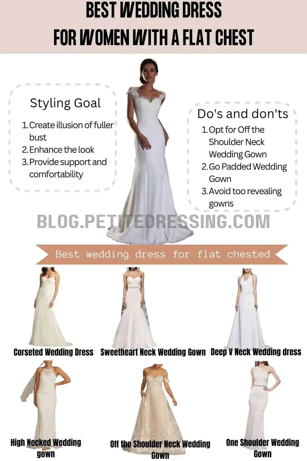 Top 10 Dresses for a Flat Chest