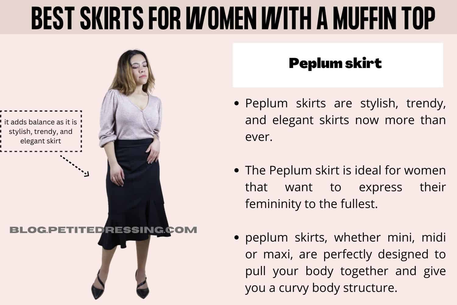 siv modtage formel The Complete Skirt Guide for Women With A Muffin Top