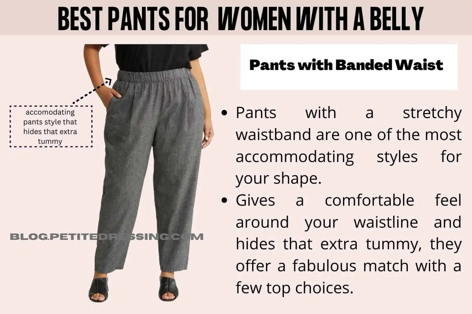 Elastic-Waist Pants: the Pattern
