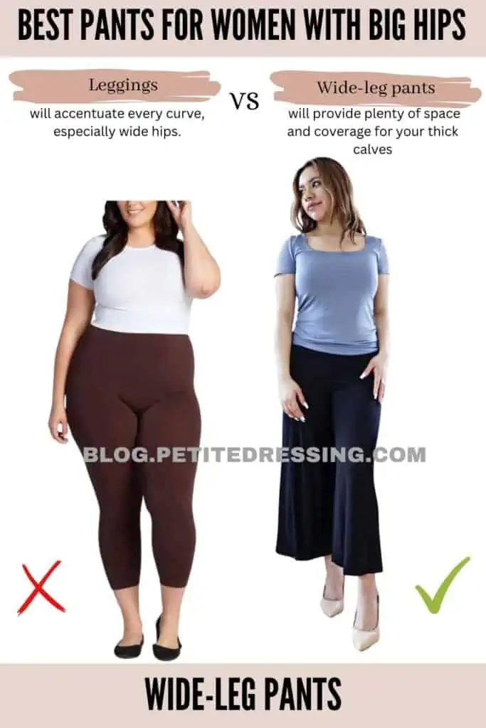 The Complete Pants Guide for Women With Big Hips - Petite Dressing