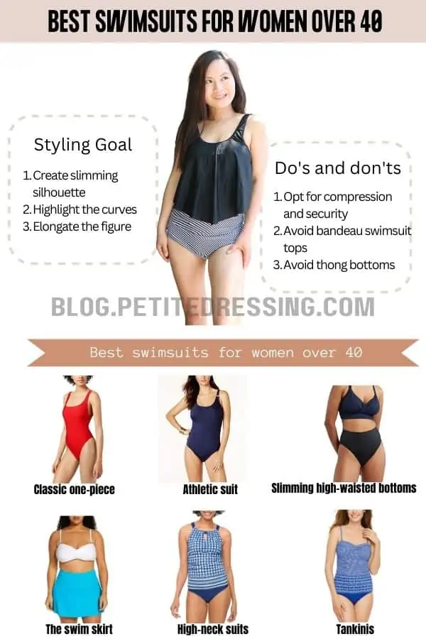 best swimsuits for women over 40