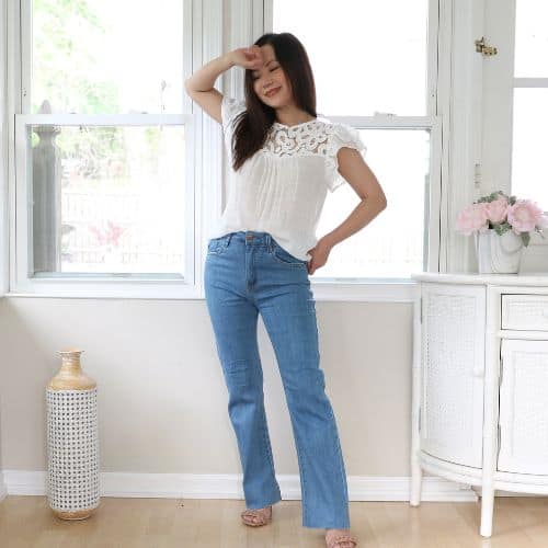 The jeans guide for women over -mid rise