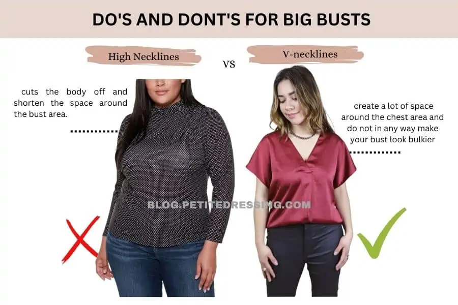 What Not To Wear If You Have A Big Bust - Don't Wear These 9 Things!