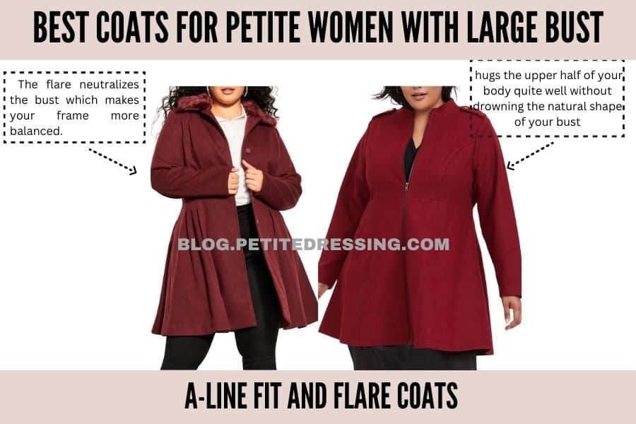 A-Line Fit and Flare Coats