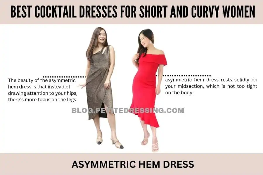Asymmetric hem dress-1