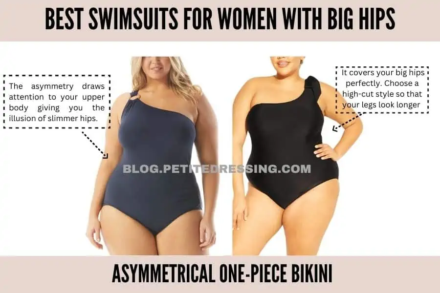 Asymmetrical One-Piece Bikini