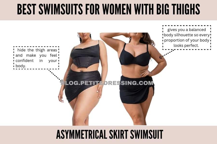 Asymmetrical Skirt Swimsuit