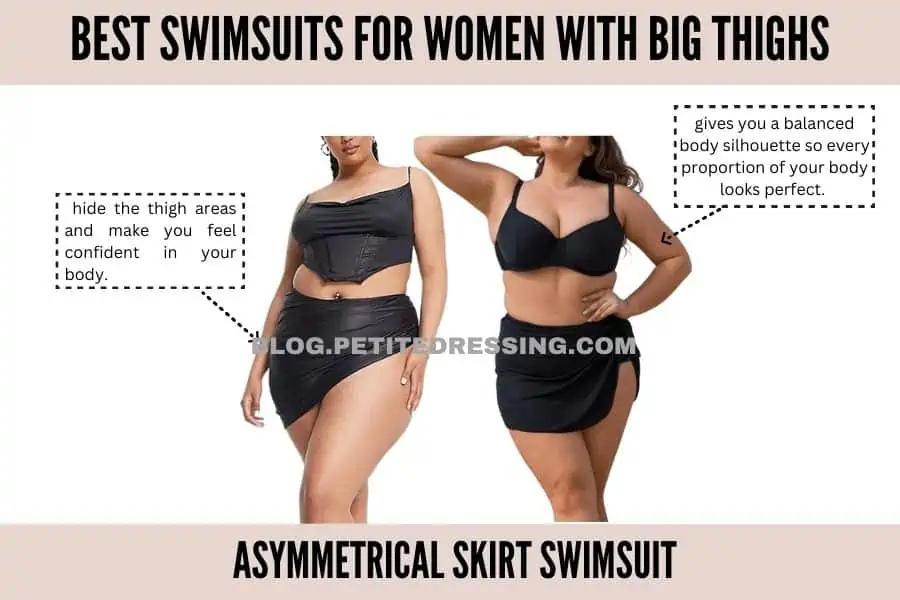Asymmetrical Skirt Swimsuit