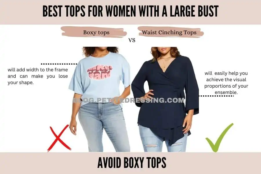 The Complete Tops Guide for Petites with Large Bust
