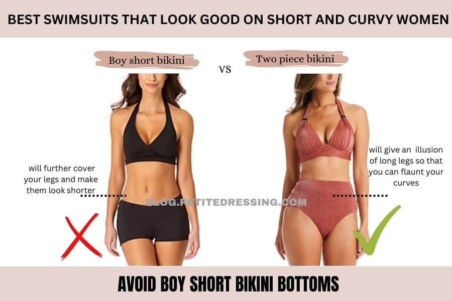 Avoid Boy Short Bikini Bottoms
