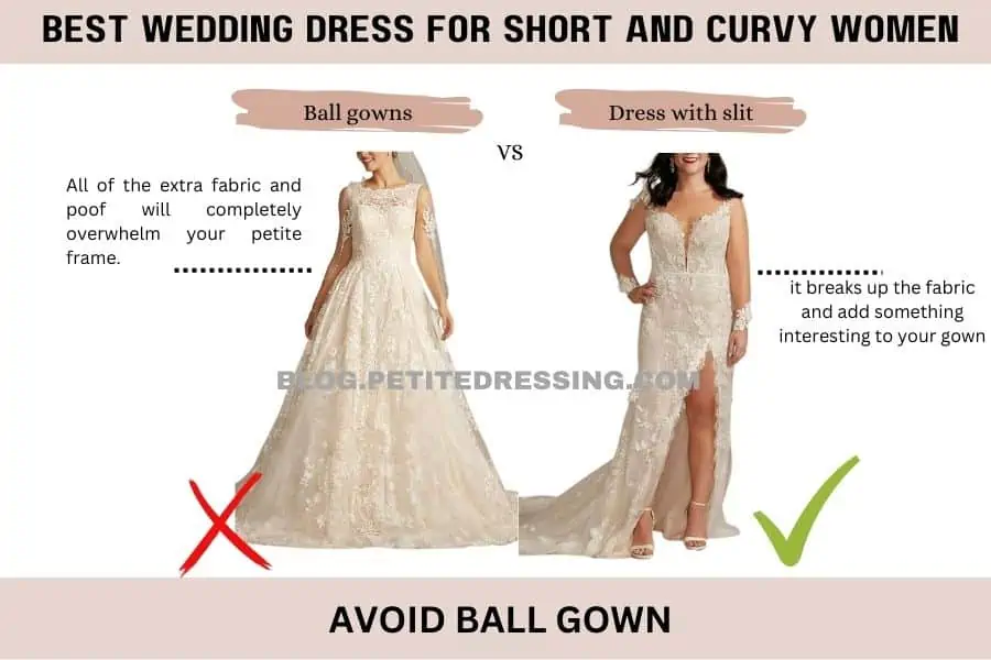 Avoid ball gown
