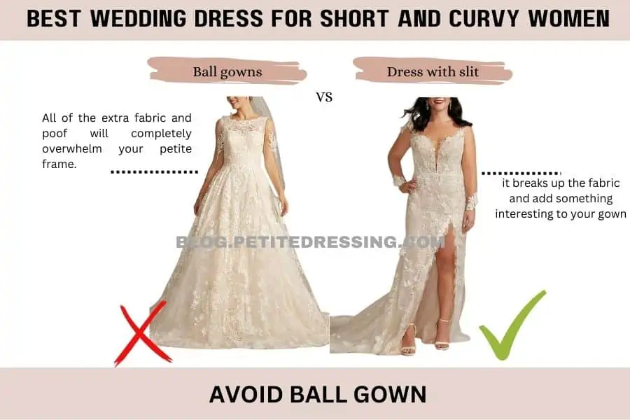 The Wedding Dress Guide for Short and Curvy Women Petite Dressing