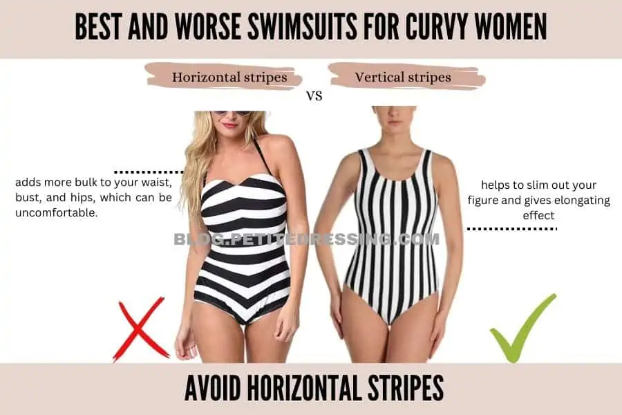 Avoid horizontal stripes