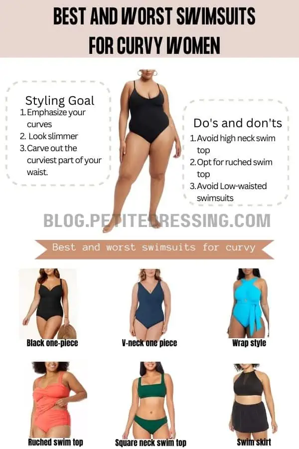 Best swimsuits best sale for short curvy