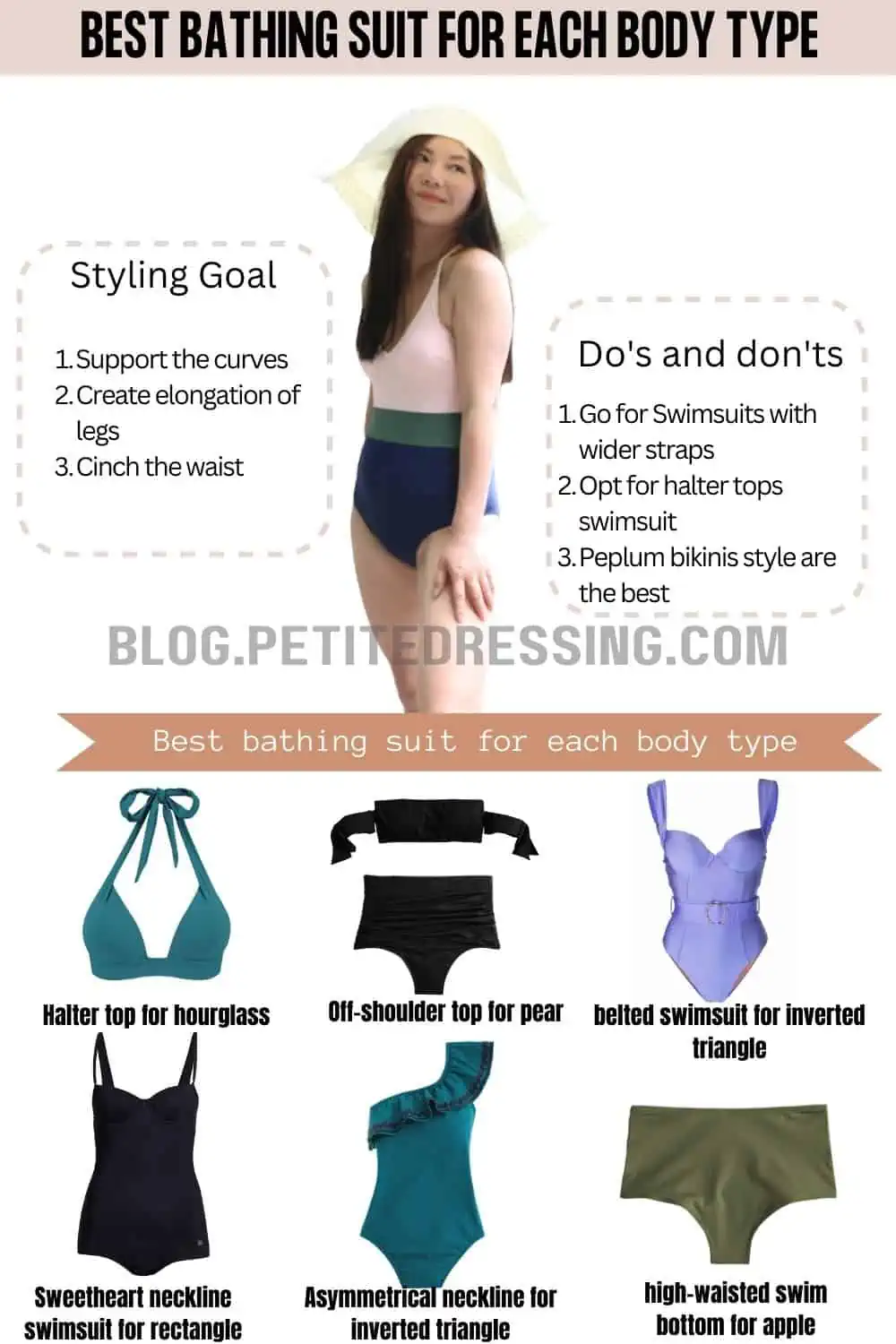 Bathing Suits for Body Types  Bikinis & Swimsuits for Flattering All