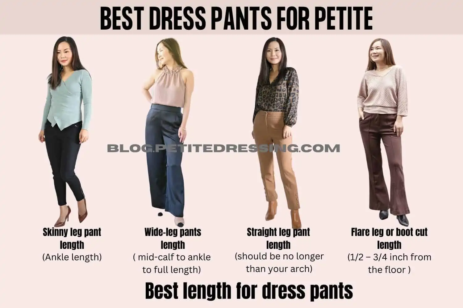 The Complete Dress Pants Guide for Petite Women - Petite Dressing