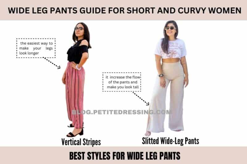 The Wide Leg Pants Guide for Short and Curvy Women